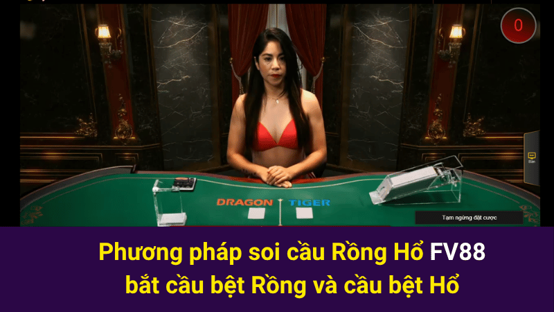 Sảnh cược Rồng Hổ FV88 phát bài nhanh và tỷ lệ trả thưởng 1 ăn 1